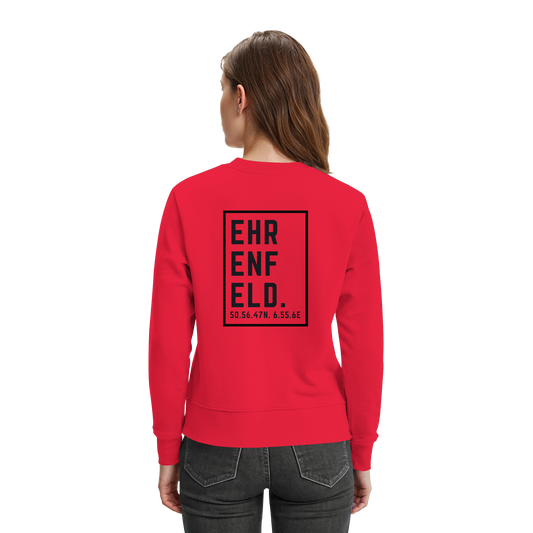 Ehrenfeld Koordinaten (großer Druck auf dem Rücken) - Premium Sweatshirt