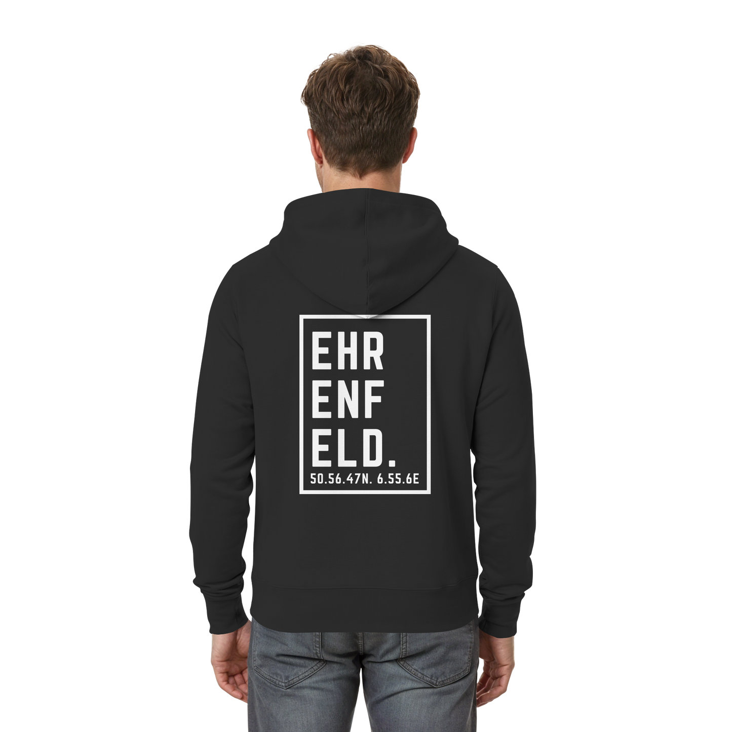 Ehrenfeld Koordinaten (großer Druck auf dem Rücken) - Zipper