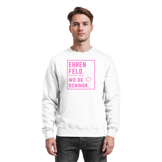 Wo de Sonn schingk - Ehrenfeld Druck - Basic Sweatshirt