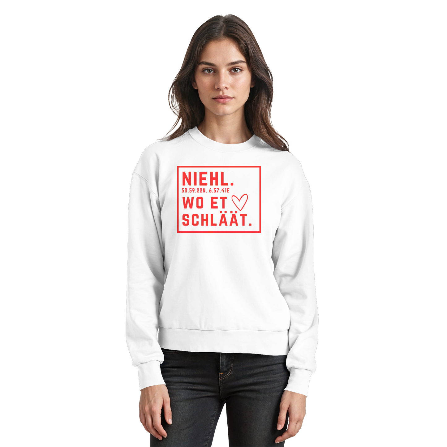Niehl Hätz Druck - Basic Sweatshirt