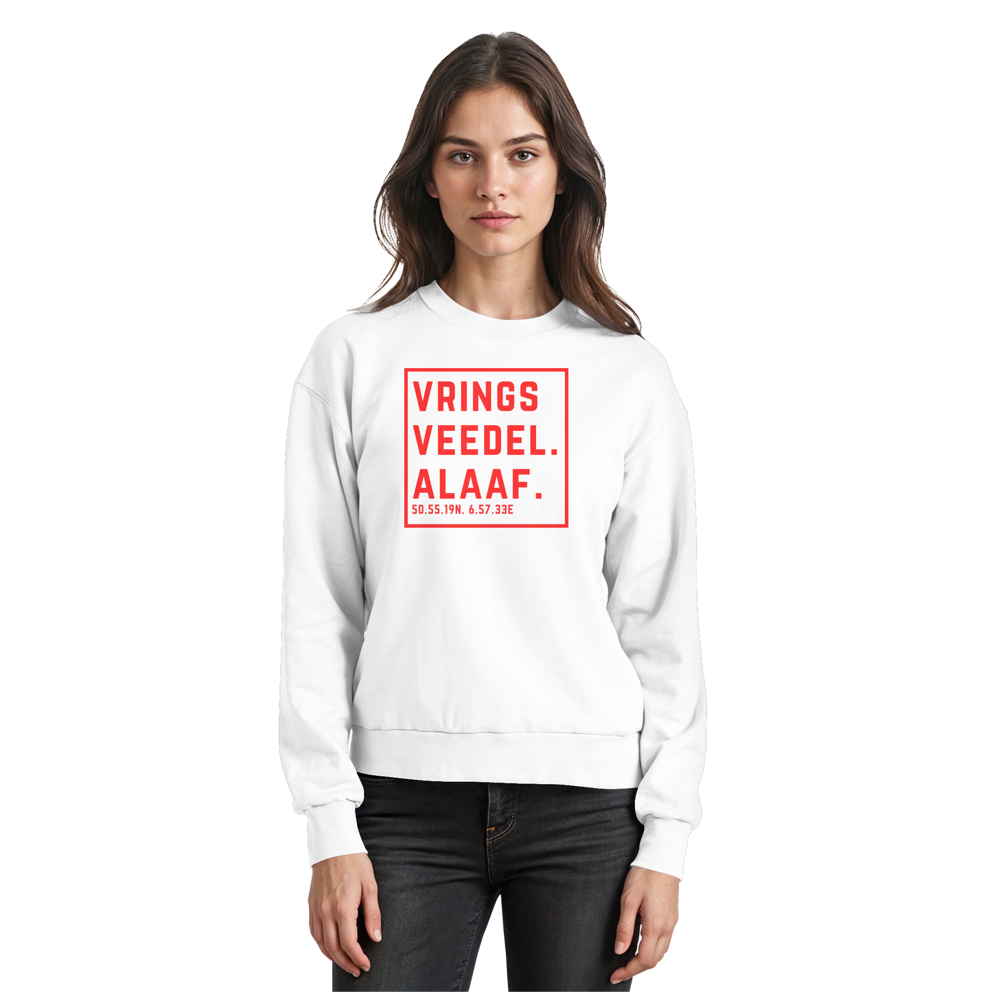 Vringsveedel Alaaf Druck - Basic Sweatshirt