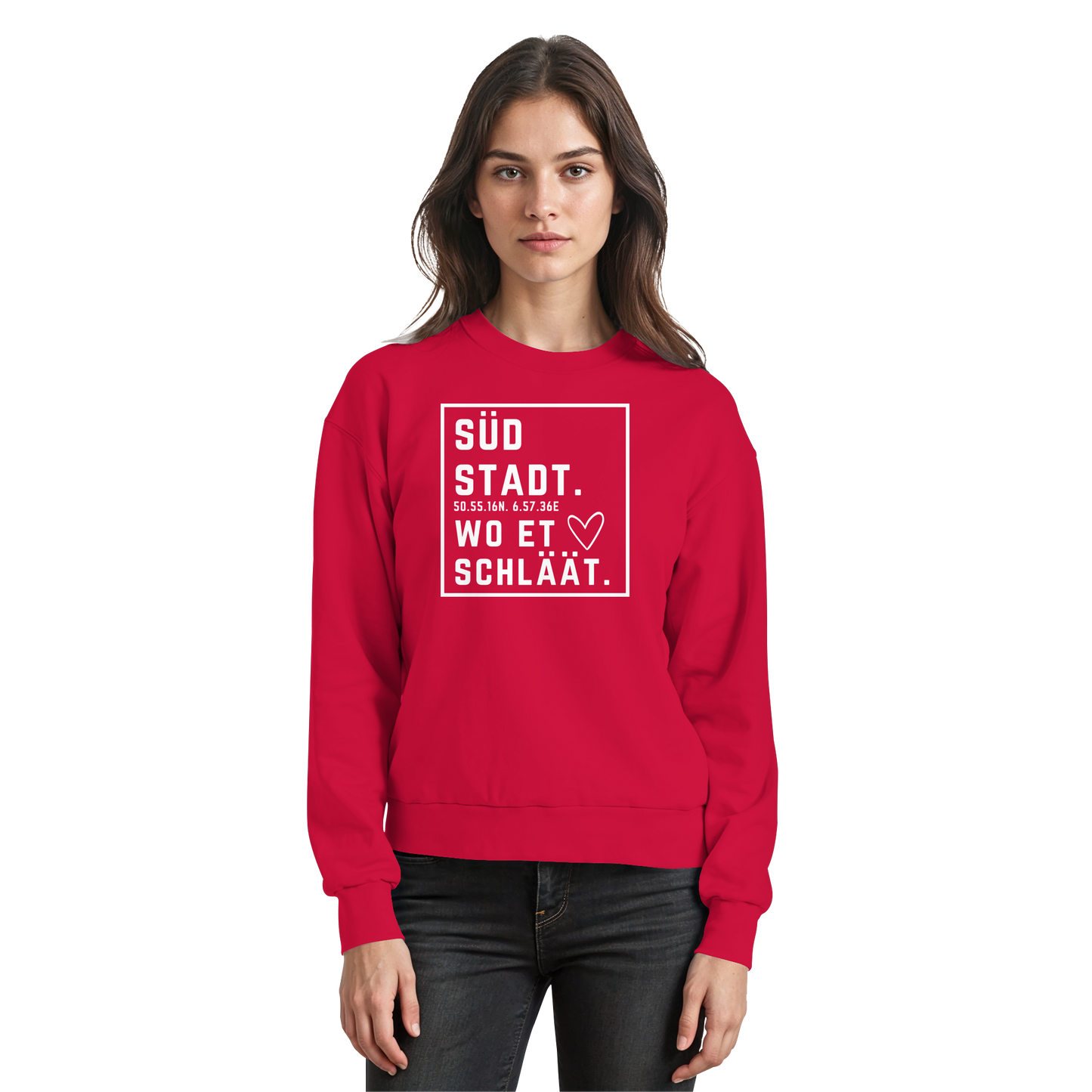 Südstadt Hätz Druck - Basic Sweatshirt
