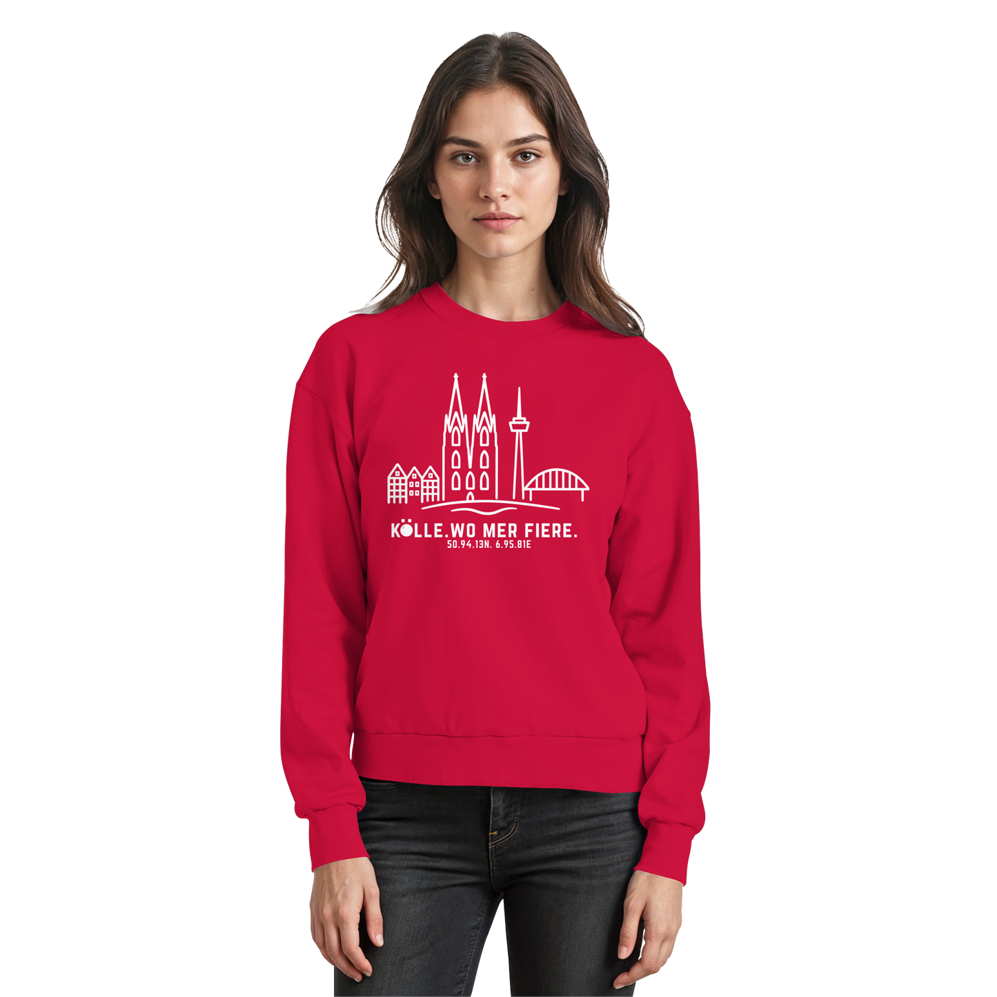 Skyline Fiere Druck - Basic Sweatshirt