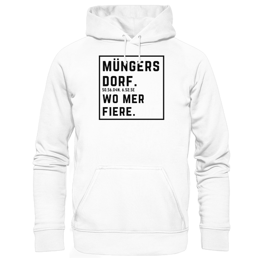 Müngersdorf Fiere Druck - Basic Unisex Hoodie