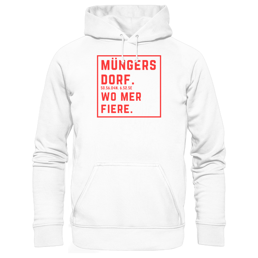 Müngersdorf Fiere Druck - Basic Unisex Hoodie