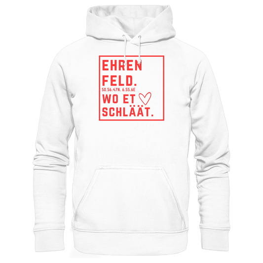 Ehrenfeld Hätz Druck - Basic Unisex Hoodie