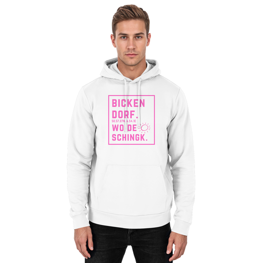 Wo de Sonn schingk - Bickendorf Druck - Basic Unisex Hoodie
