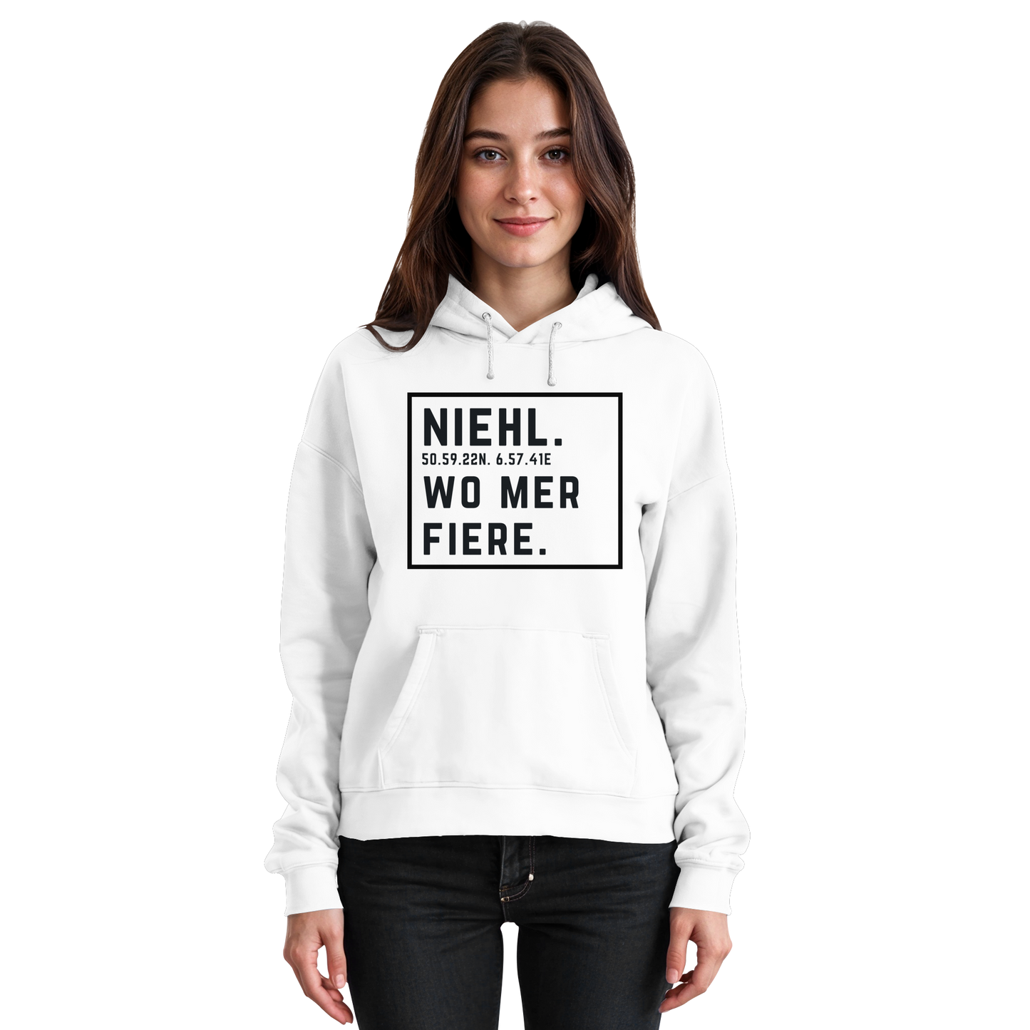 Niehl Fiere Druck - Basic Unisex Hoodie