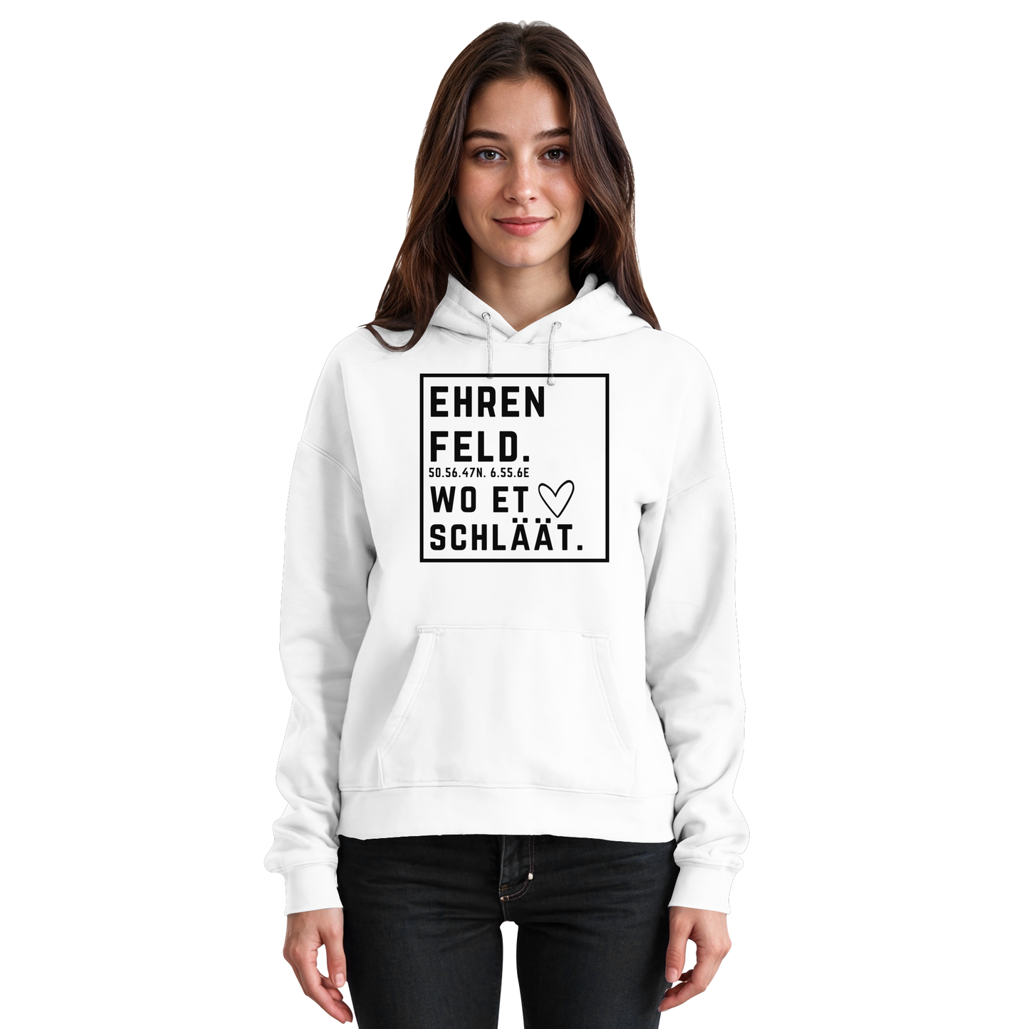 Ehrenfeld Hätz Druck - Basic Unisex Hoodie
