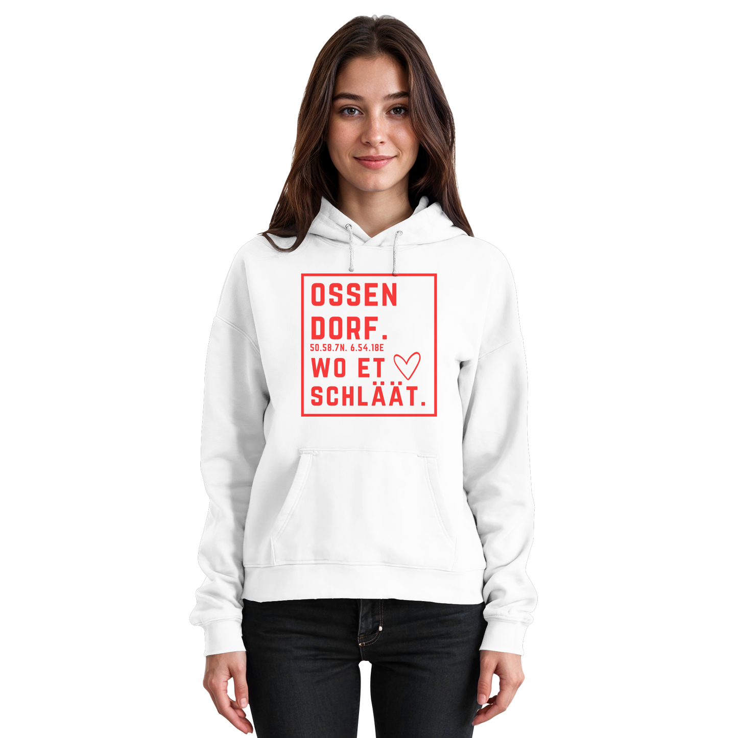 Ossendorf Hätz Druck - Basic Unisex Hoodie