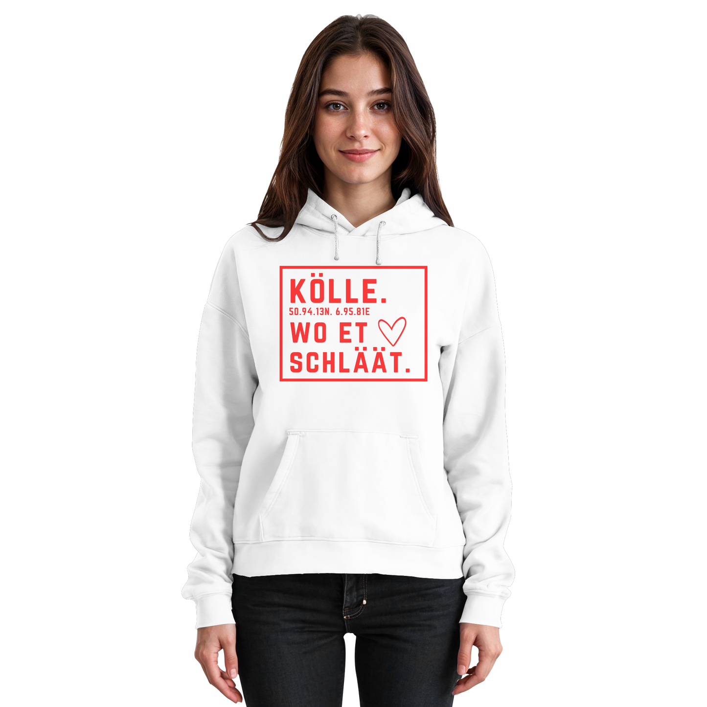 Kölle Hätz Druck - Basic Unisex Hoodie