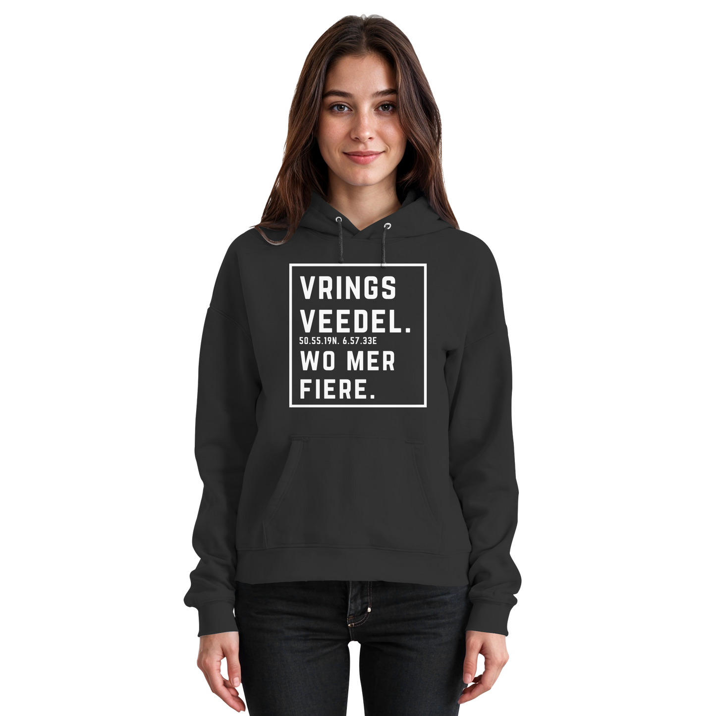 Vringsveedel Fiere Druck - Basic Unisex Hoodie
