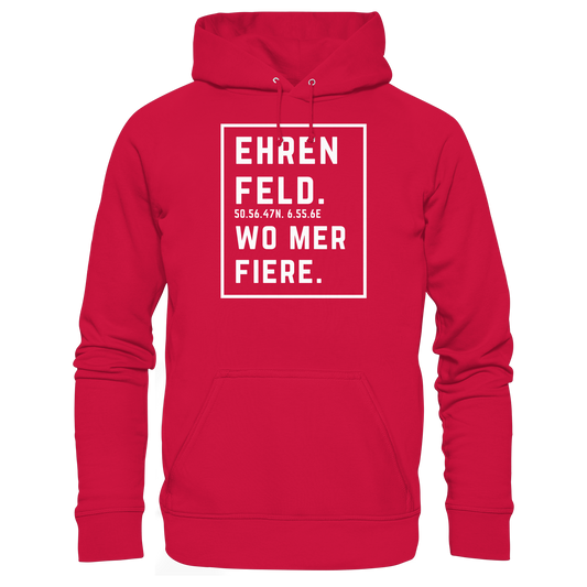 Ehrenfeld Fiere Druck - Basic Unisex Hoodie