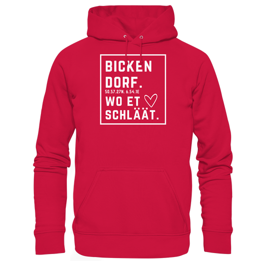 Bickendorf Hätz Druck - Basic Unisex Hoodie