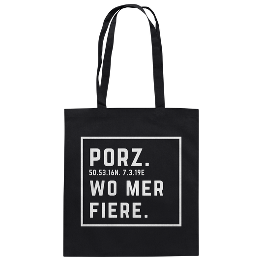 Porz Fiere Druck - Baumwolltasche