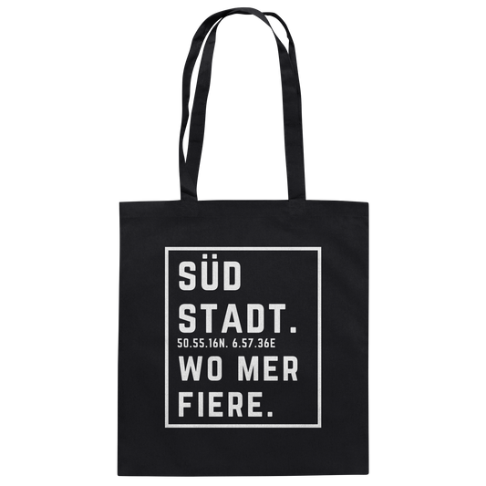 Südstadt Fiere Druck - Baumwolltasche