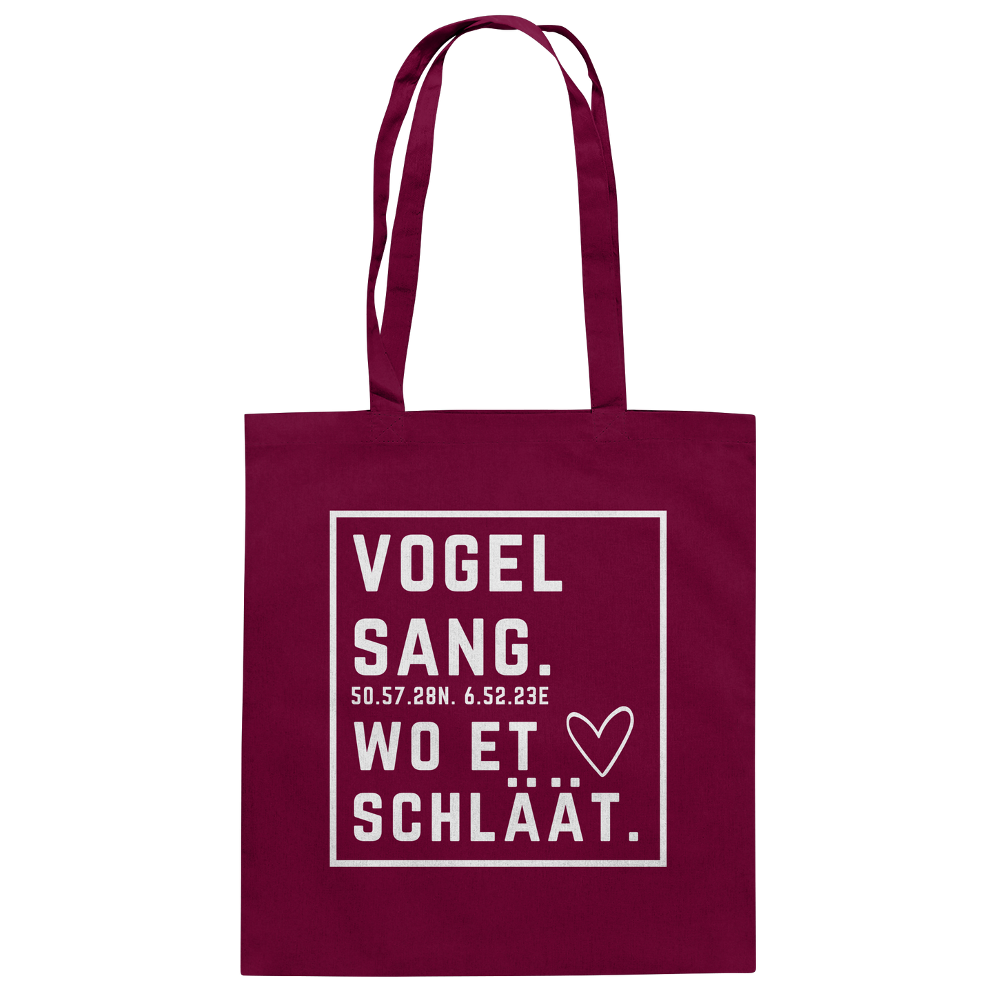 Vogelsang Hätz Druck - Baumwolltasche