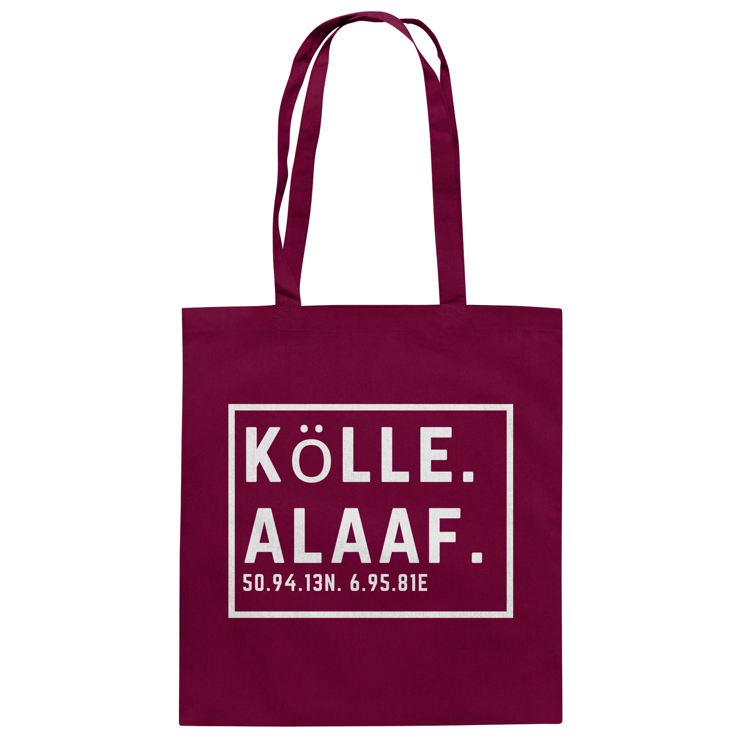 Kölle Alaaf Druck - Baumwolltasche