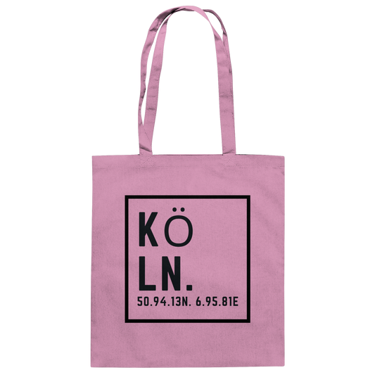 Köln Koordinaten (Druck) - Accessoires - Baumwolltasche