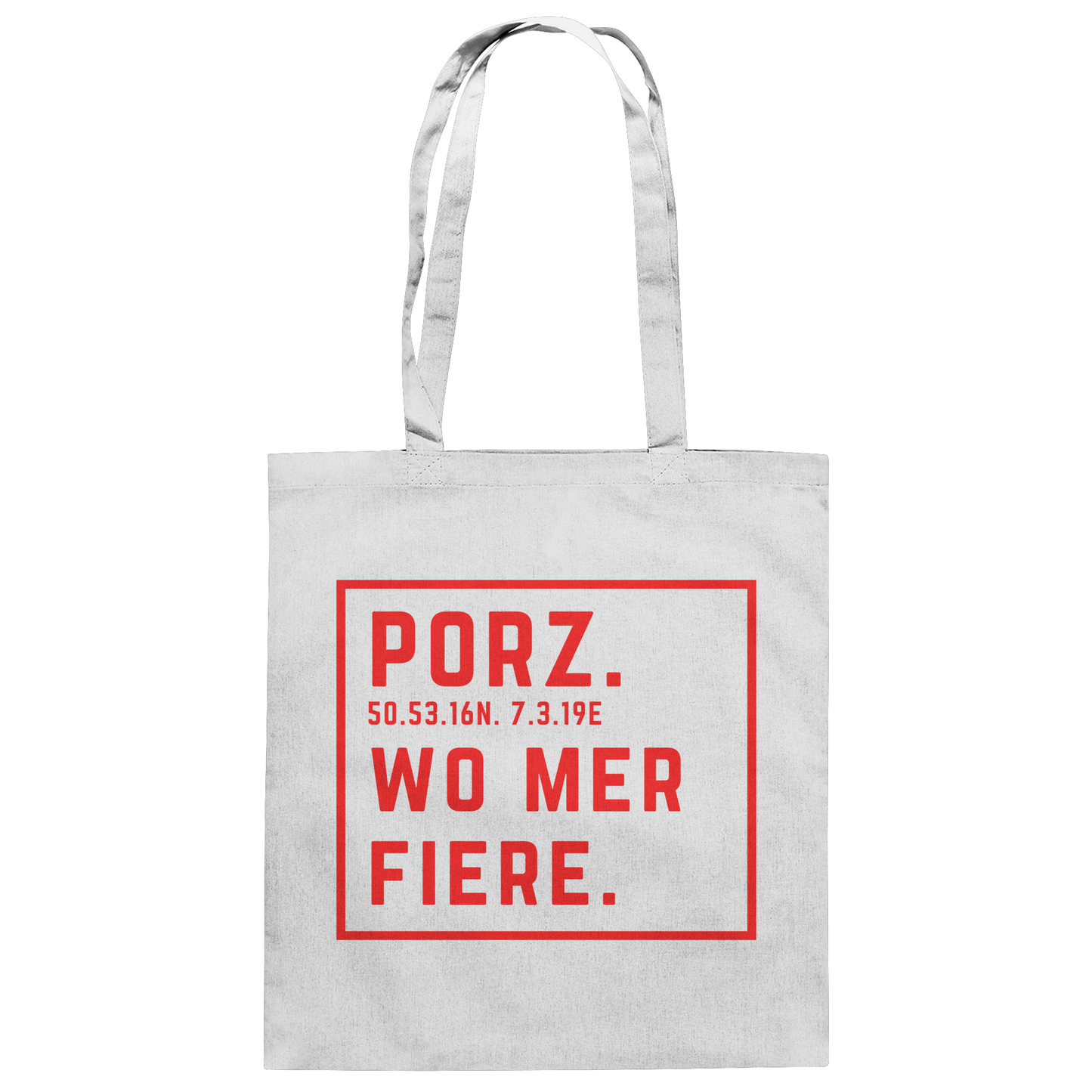 Porz Fiere Druck - Baumwolltasche