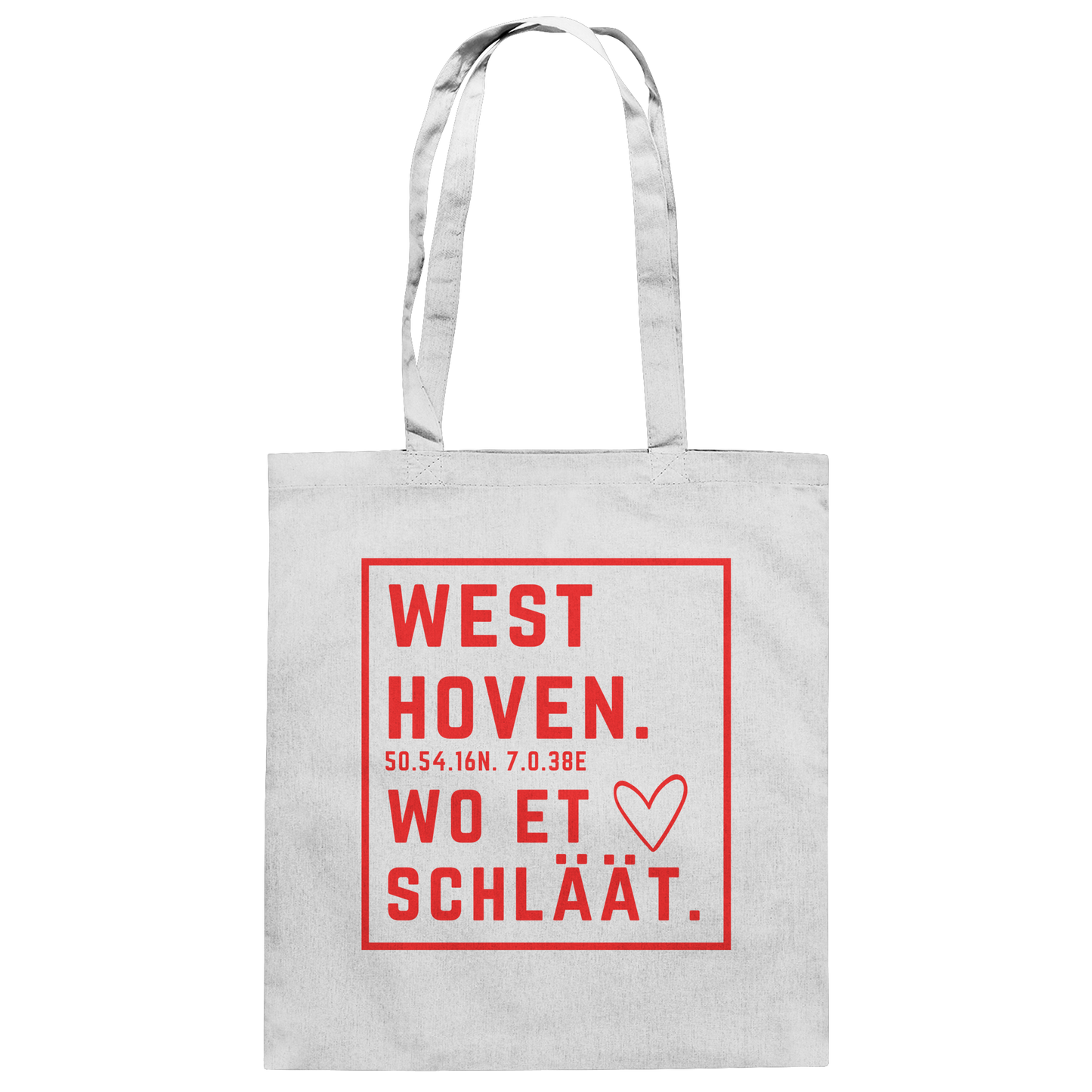 Westhoven Hätz Druck - Baumwolltasche
