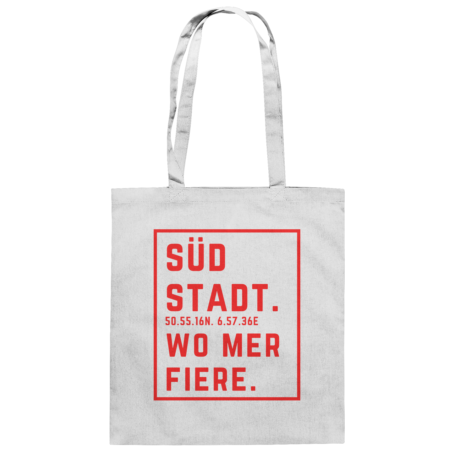 Südstadt Fiere Druck - Baumwolltasche