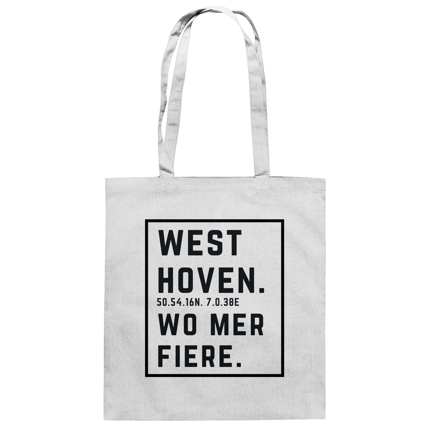 Westhoven Fiere Druck - Baumwolltasche