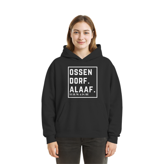Ossendorf Alaaf Druck - Fluffy Boxcut Hoodie