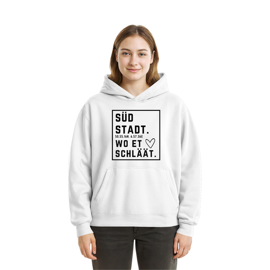 Südstadt Hätz Druck - Fluffy Boxcut Hoodie