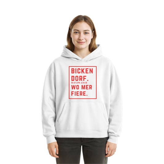 Bickendorf Fiere Druck - Fluffy Boxcut Hoodie