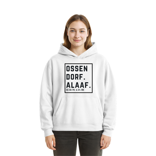 Ossendorf Alaaf Druck - Fluffy Boxcut Hoodie