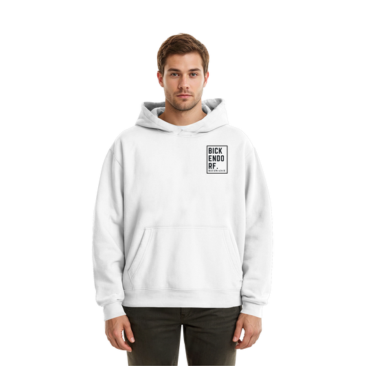 Bickendorf Koordinaten (kleiner Druck auf der Brust) - Fluffy Boxcut Hoodie