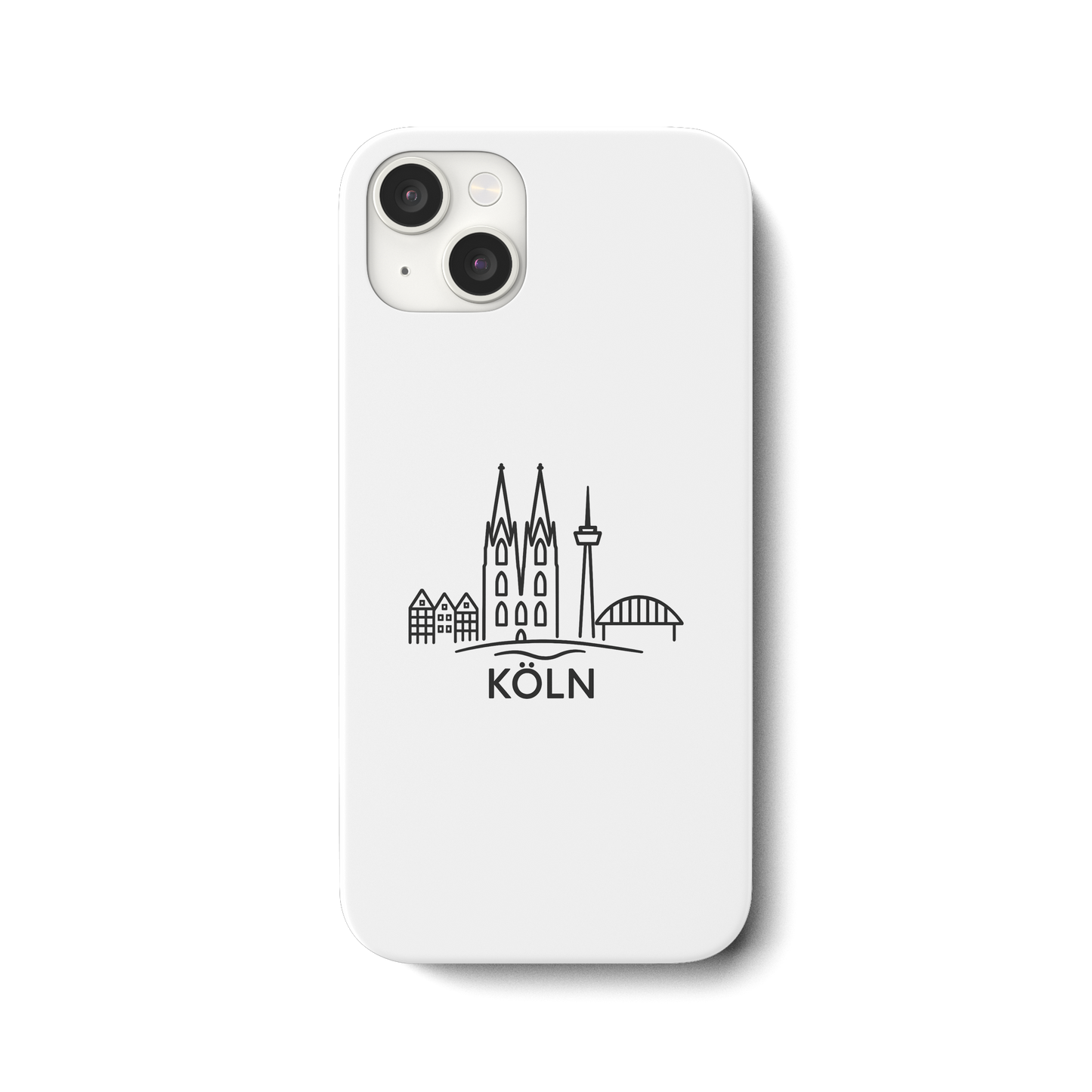 Köln Skyline (Druck) - Accessoires - iPhone 15 Plus Handyhülle