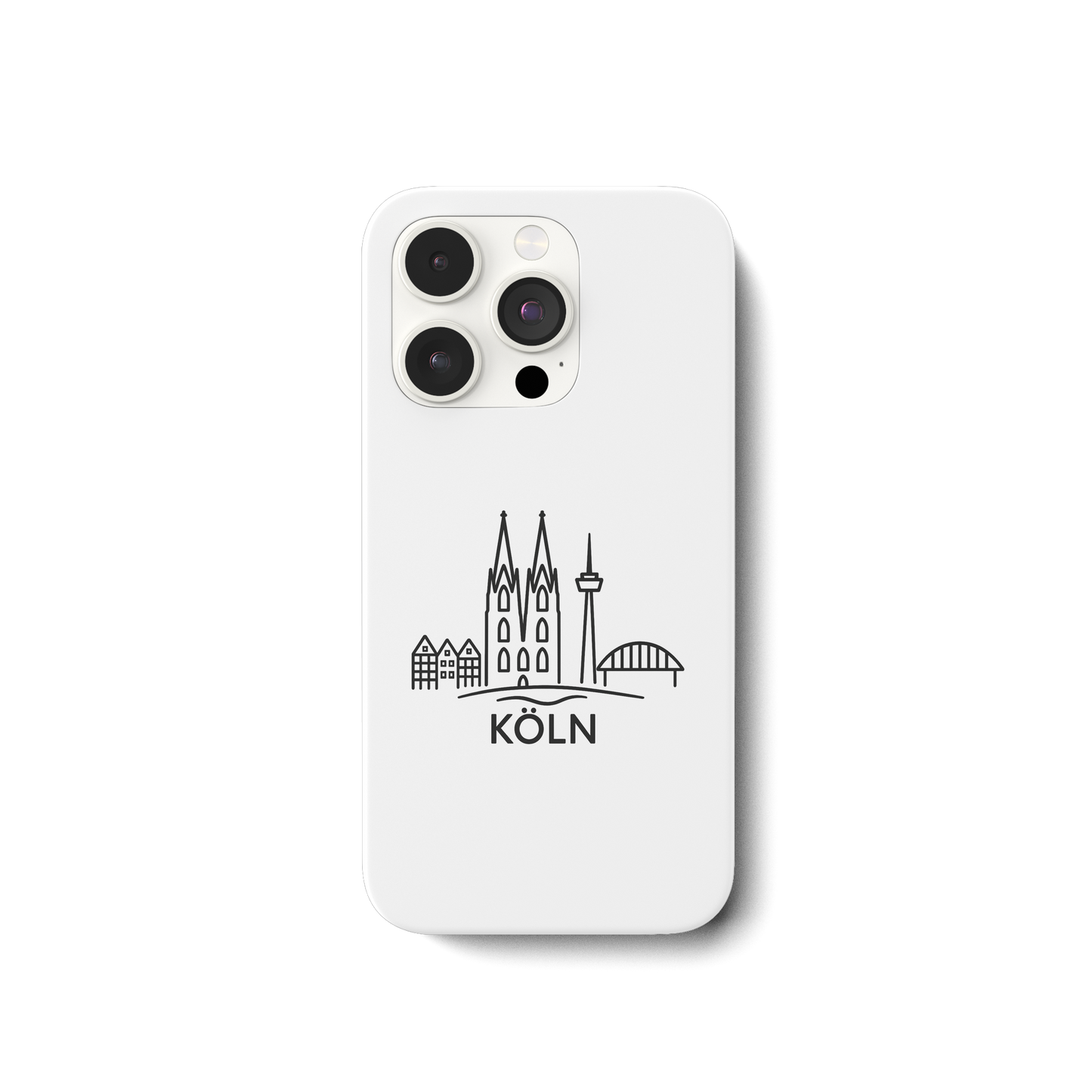 Köln Skyline (Druck) - Accessoires - iPhone 15 Pro Handyhülle