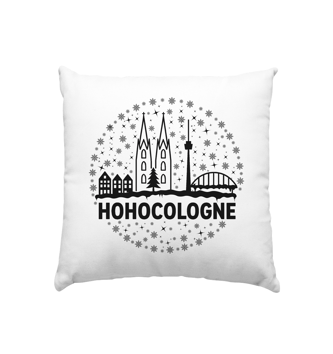 HOHOCologne Druck - Kissen 40x40cm