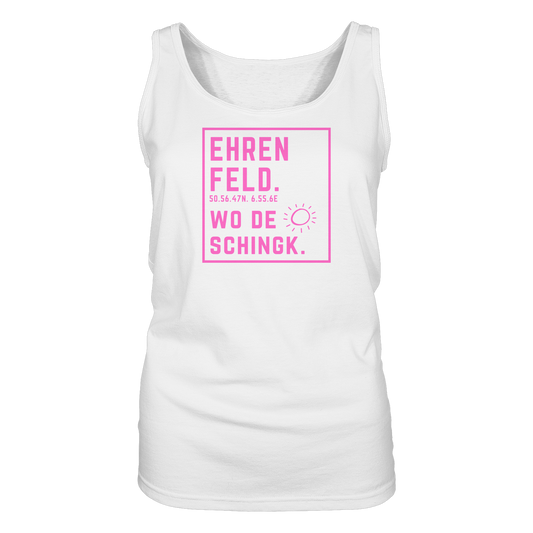 Wo de Sonn schingk - Ehrenfeld Druck - Ladies Tank-Top