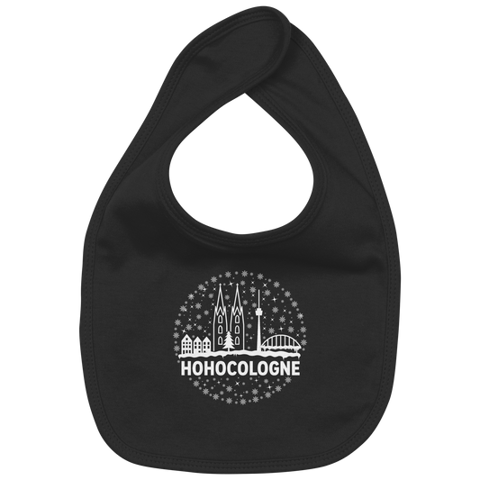 HOHOCologne Druck - Organic Baby-Lätzchen