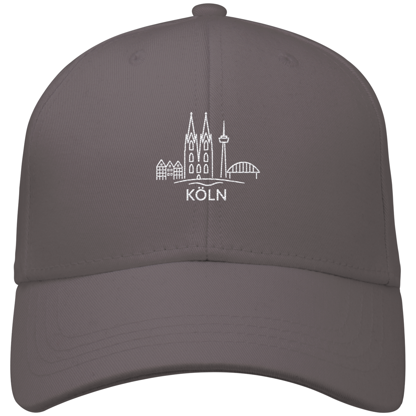 Köln Skyline Stick - Organic Baseball Cap