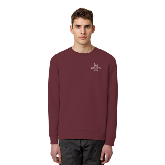 Köln Skyline Stick - Organic Basic Unisex Sweatshirt