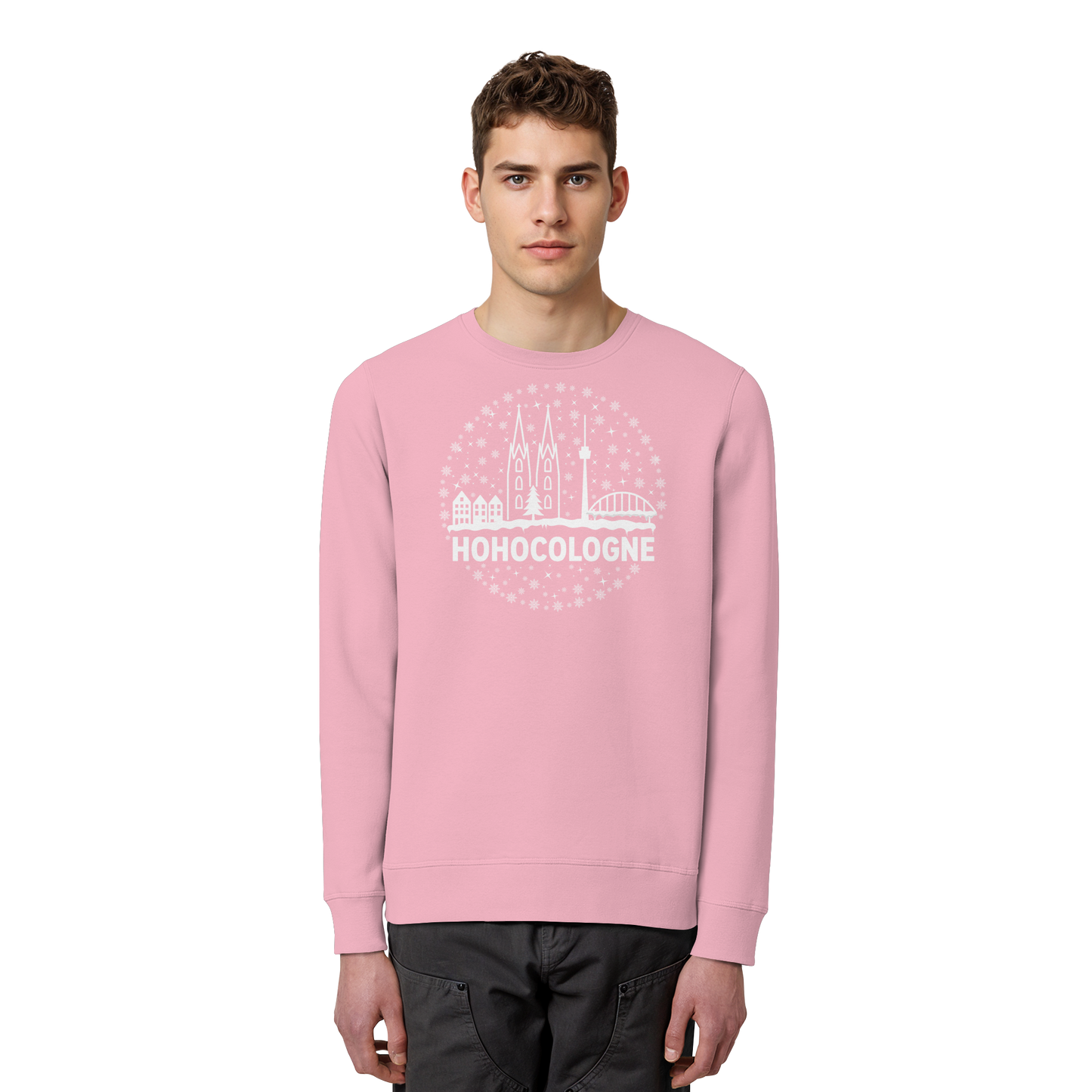 HOHOCologne Druck - Organic Basic Unisex Sweatshirt