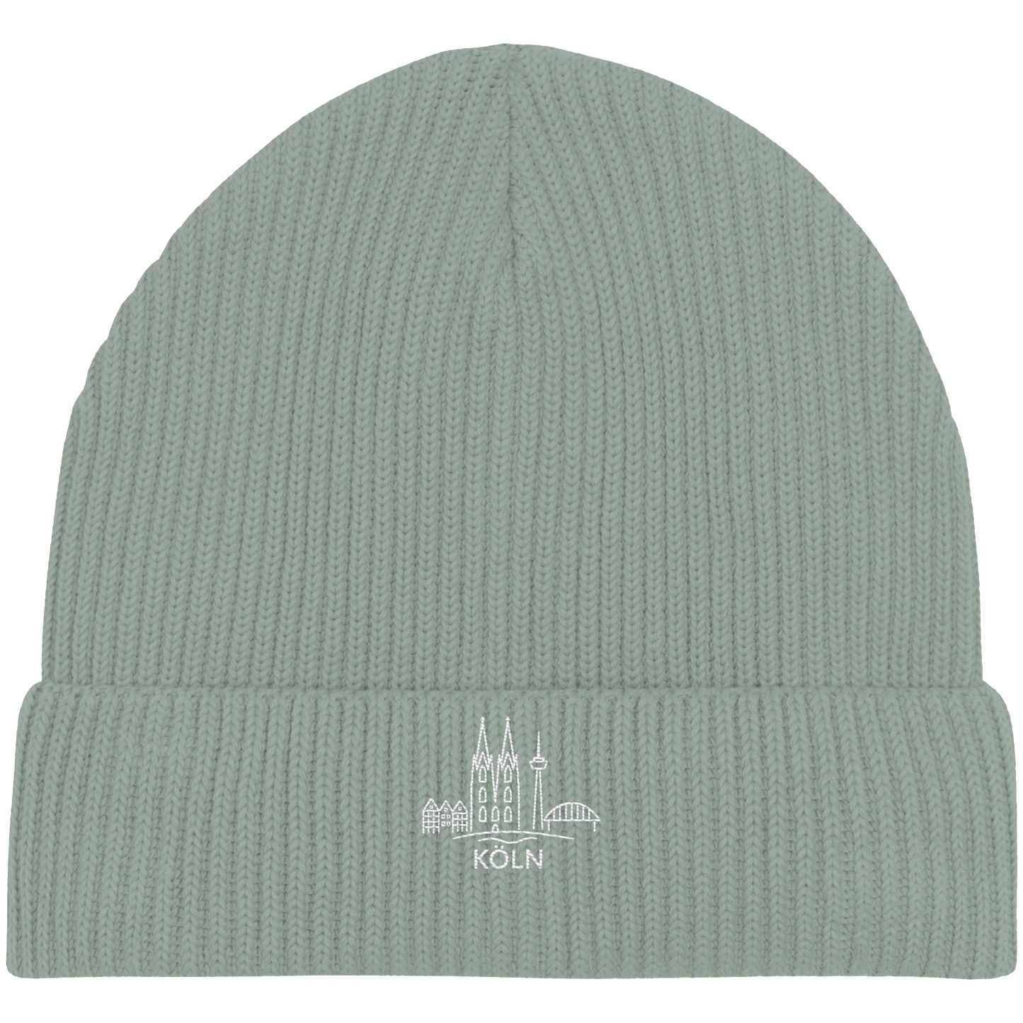 Köln Skyline Stick - Organic Fisherman Beanie