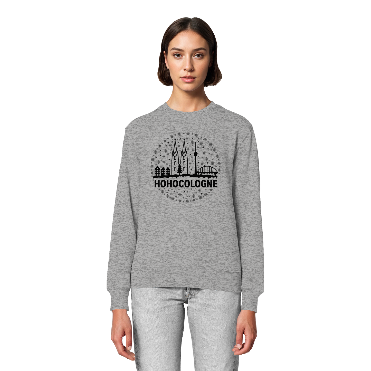 HOHOCologne Druck - Organic Lightweight Sweatshirt