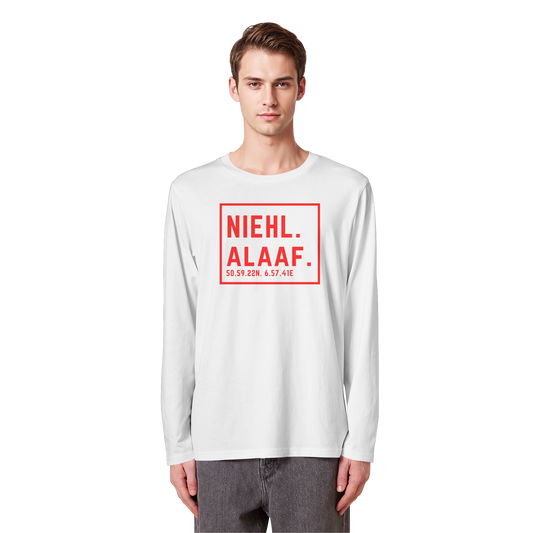 Niehl Alaaf Druck - Organic Longsleeve T-Shirt