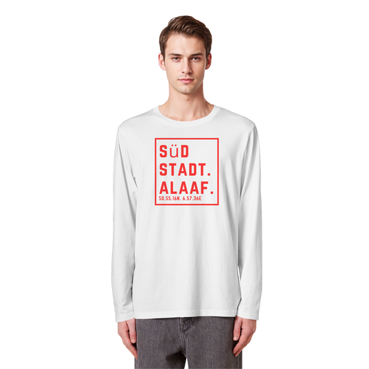 Südstadt Alaaf Druck - Organic Longsleeve T-Shirt