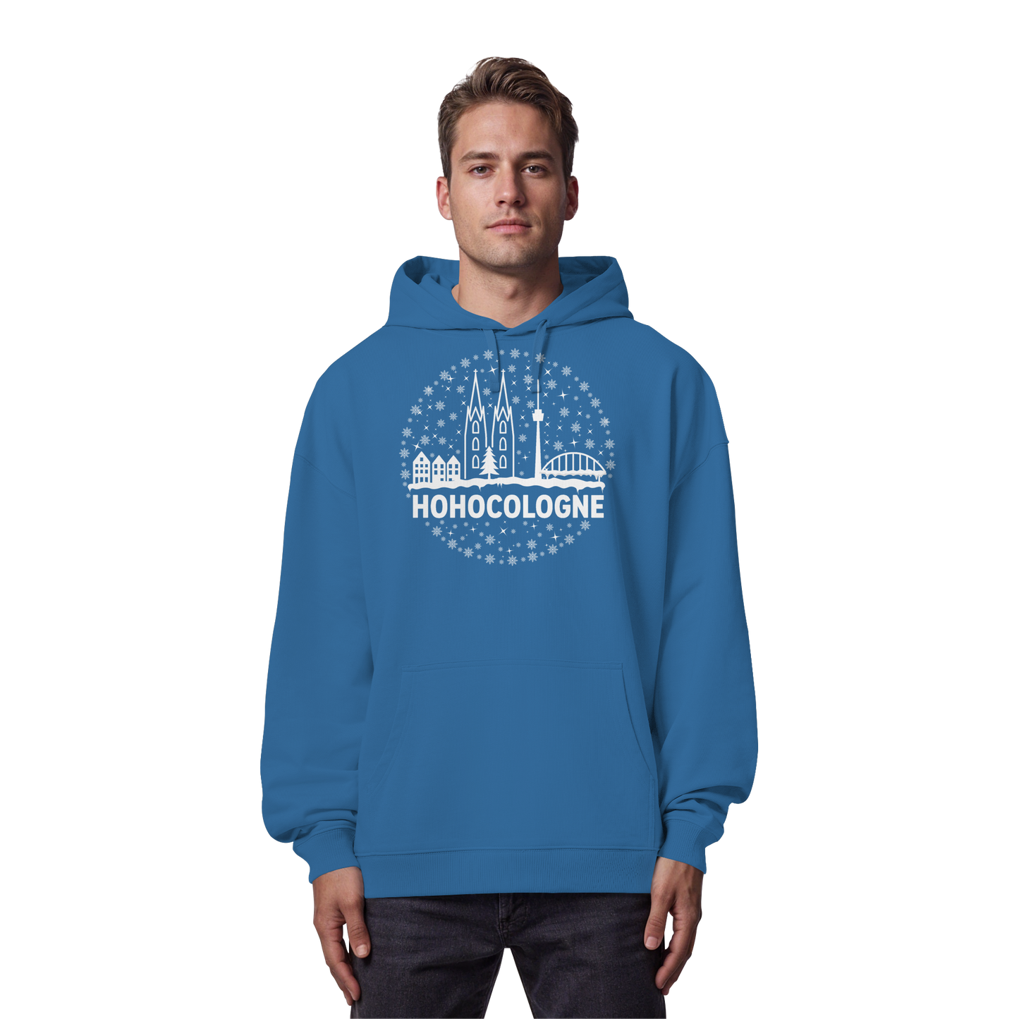 HOHOCologne Druck - Organic Oversize Hoodie