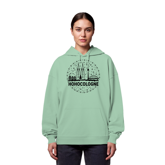 HOHOCologne Druck - Organic Oversize Hoodie