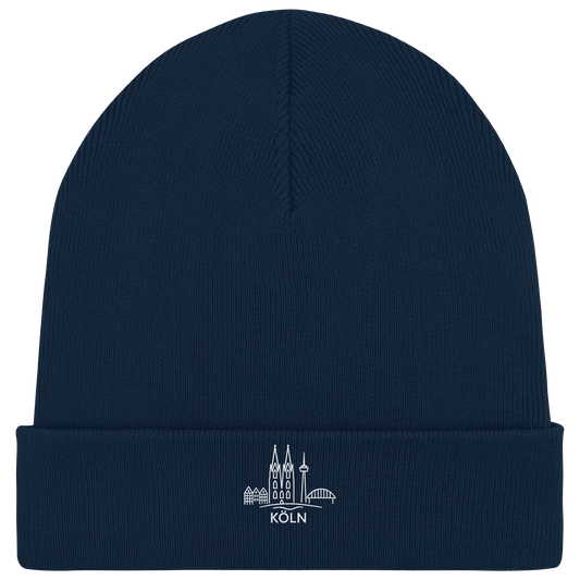 Köln Skyline Stick - Organic Rib Beanie