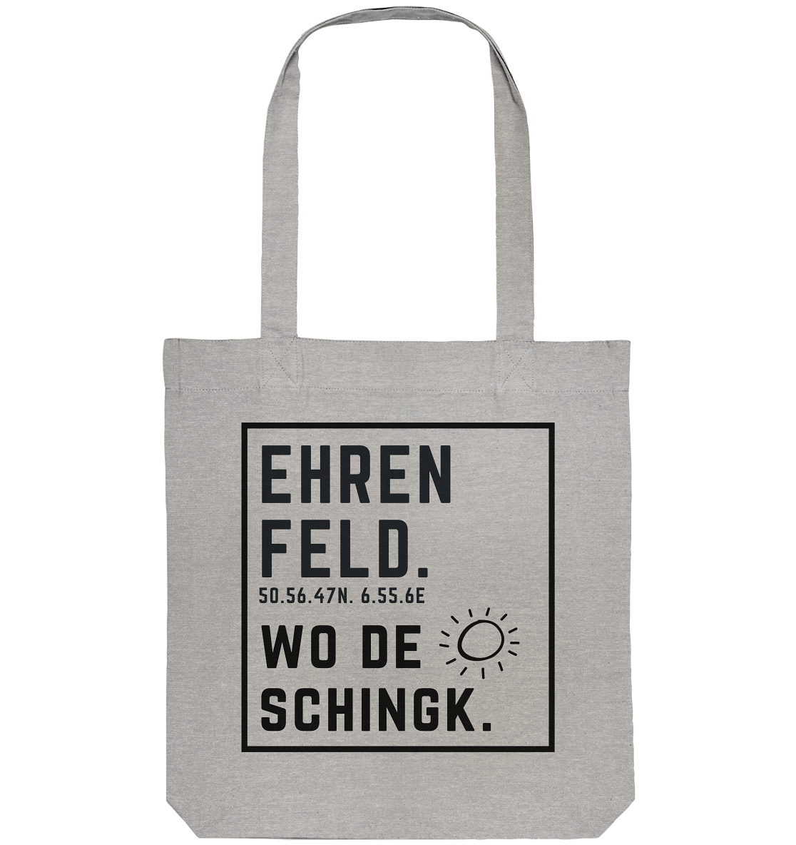 Wo de Sonn schingk - Ehrenfeld Druck - Accessoires - Organic Tote-Bag