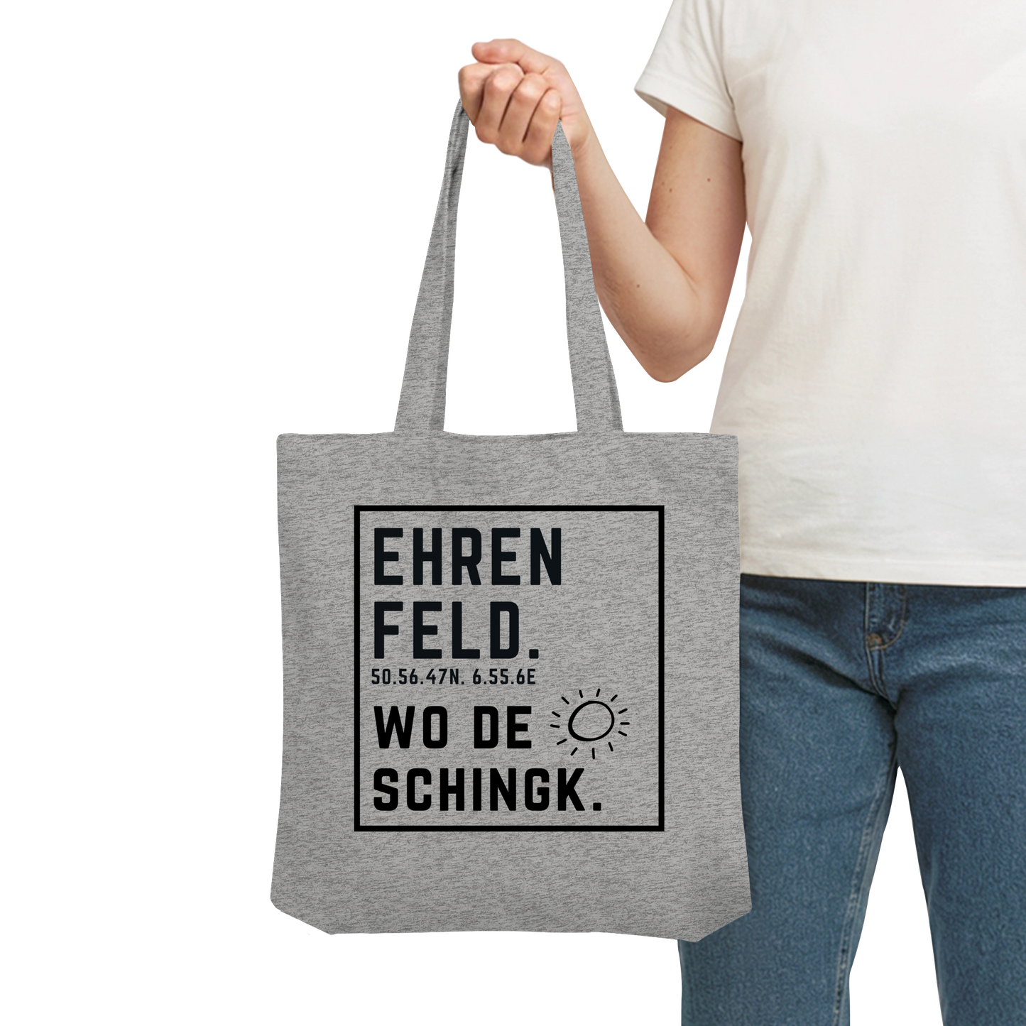 Wo de Sonn schingk - Ehrenfeld Druck - Organic Tote-Bag