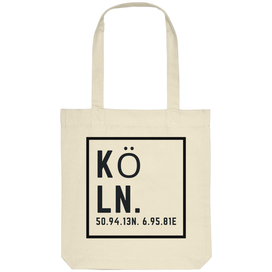 Köln Skyline (Druck) - Organic Tote-Bag